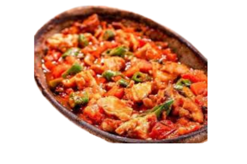 Kiremitte Tavuk ( Kaşarlı - Sade )